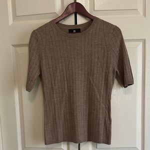 NWT Banana Republic Washable Merino Wool Brown Women’s top